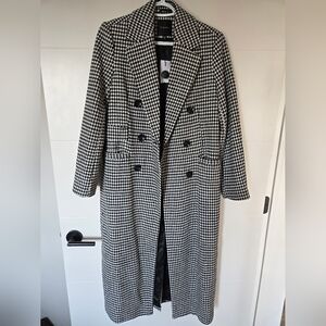 Long herringbone Dynamite coat